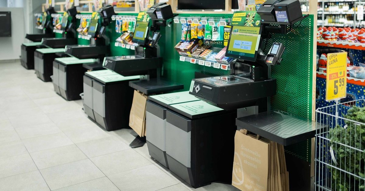 Naujovė Lietuvos parduotuvėse: šiems pirkėjams – kitokios savitarnos kasos