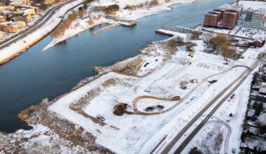 Prasidėjo Kauno puošmena vadinamo M. K. Čiurlionio koncertų centro statybos