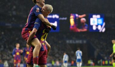 Rungtynių pabaigoje du įvarčius pelniusi „Barcelona“ iškovojo pergalę