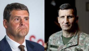 Iš Žemaitaičio – aštri kritika Vaikšnorui: „Nesu matęs prastesnio kariuomenės vado“