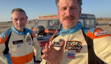 Pirmieji Karolio Raišio kilometrai Dakare