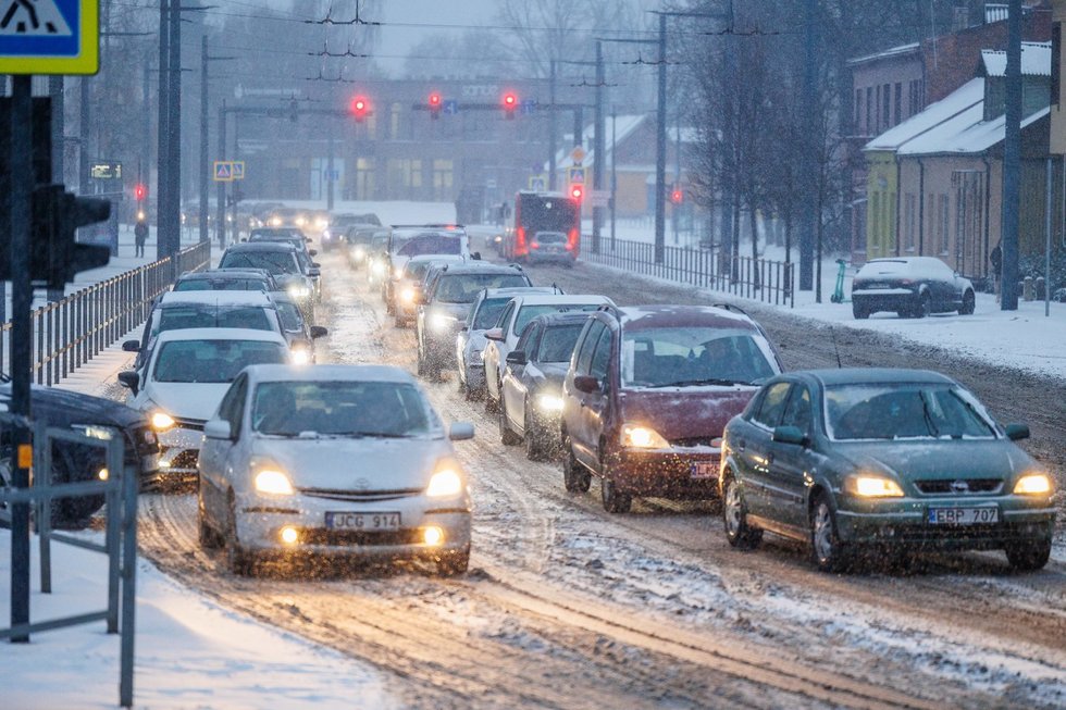 Automobiliai (Erikas Ovčarenko/ BNS nuotr.)
