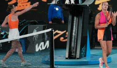 Be rankos paspaudimo: Svitolinai nepavyko rimčiau pasipriešinti dėl keistų garsų įspėtai Sabalenkai