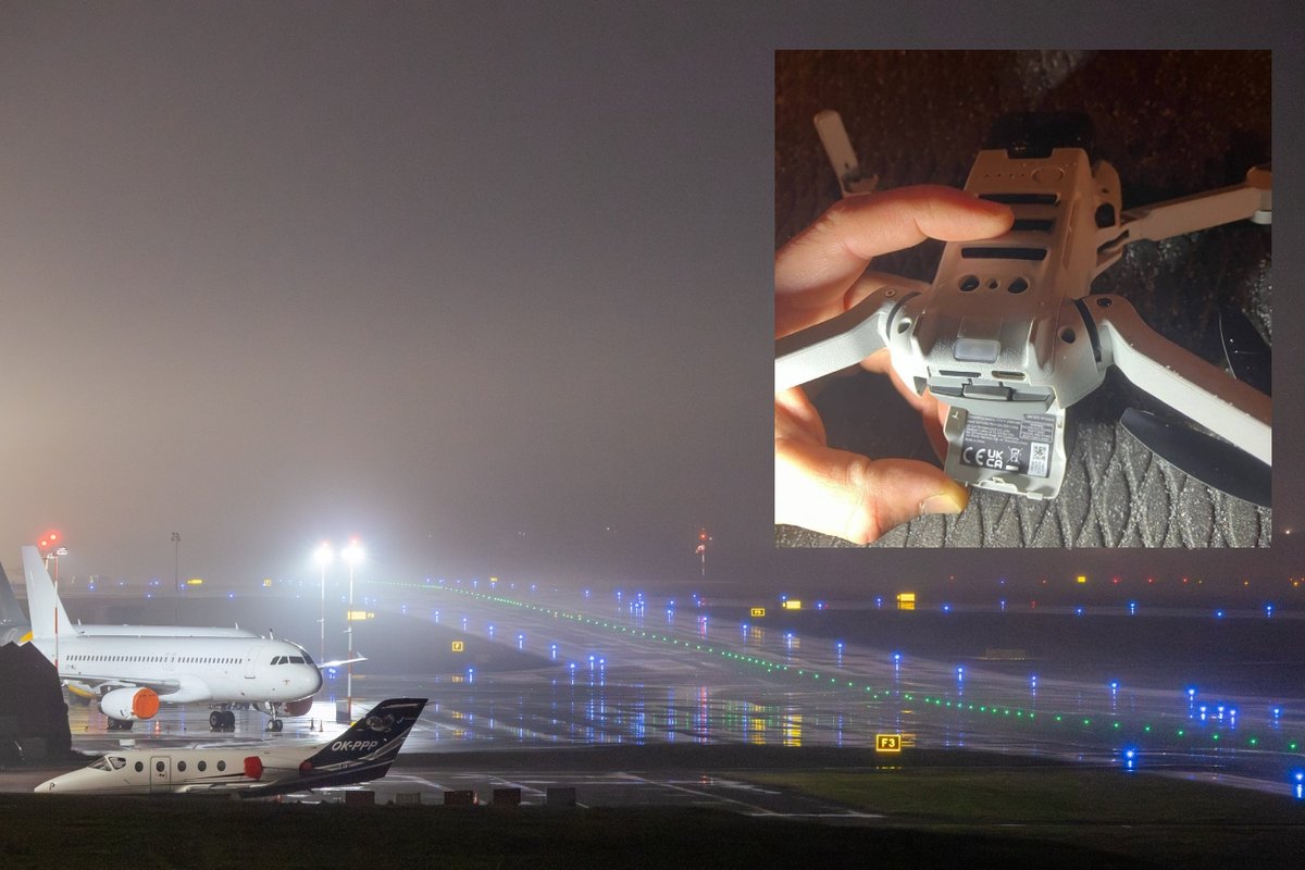 Prie Vilniaus oro uosto užfiksuotas bepilotis orlaivis