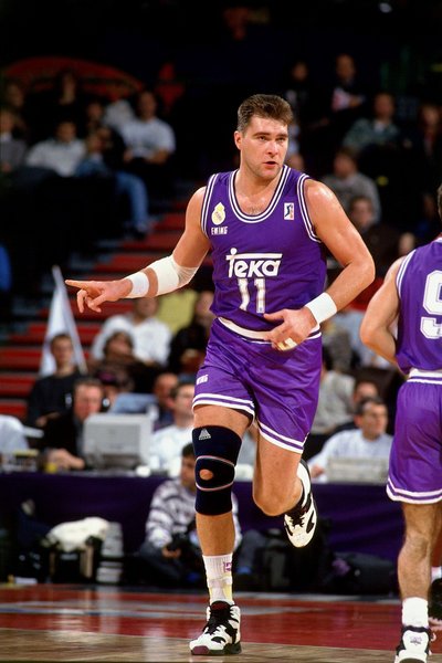 Arvydas Sabonis Madrido "Real" gretose