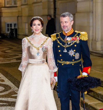 Danijos karalius Frederikas X ir Danijos karalienė Mary