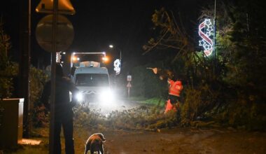 Europoje siautėja galinga audra: be elektros liko 380 tūkst. namų ūkių