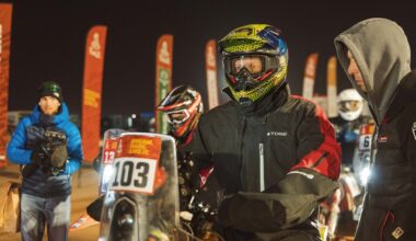 Šatkus apie Dakare smėlio ir kopų išbandymą