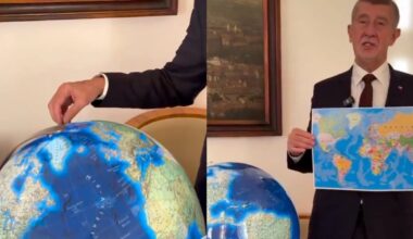 Išjuoktas Čekijos premjeras, nusipirkęs gaublį, kad rastų Grenlandiją