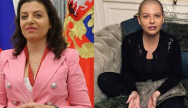 Rusijos propagandistė Margarita Simonian – sunkiai atpažįstama
