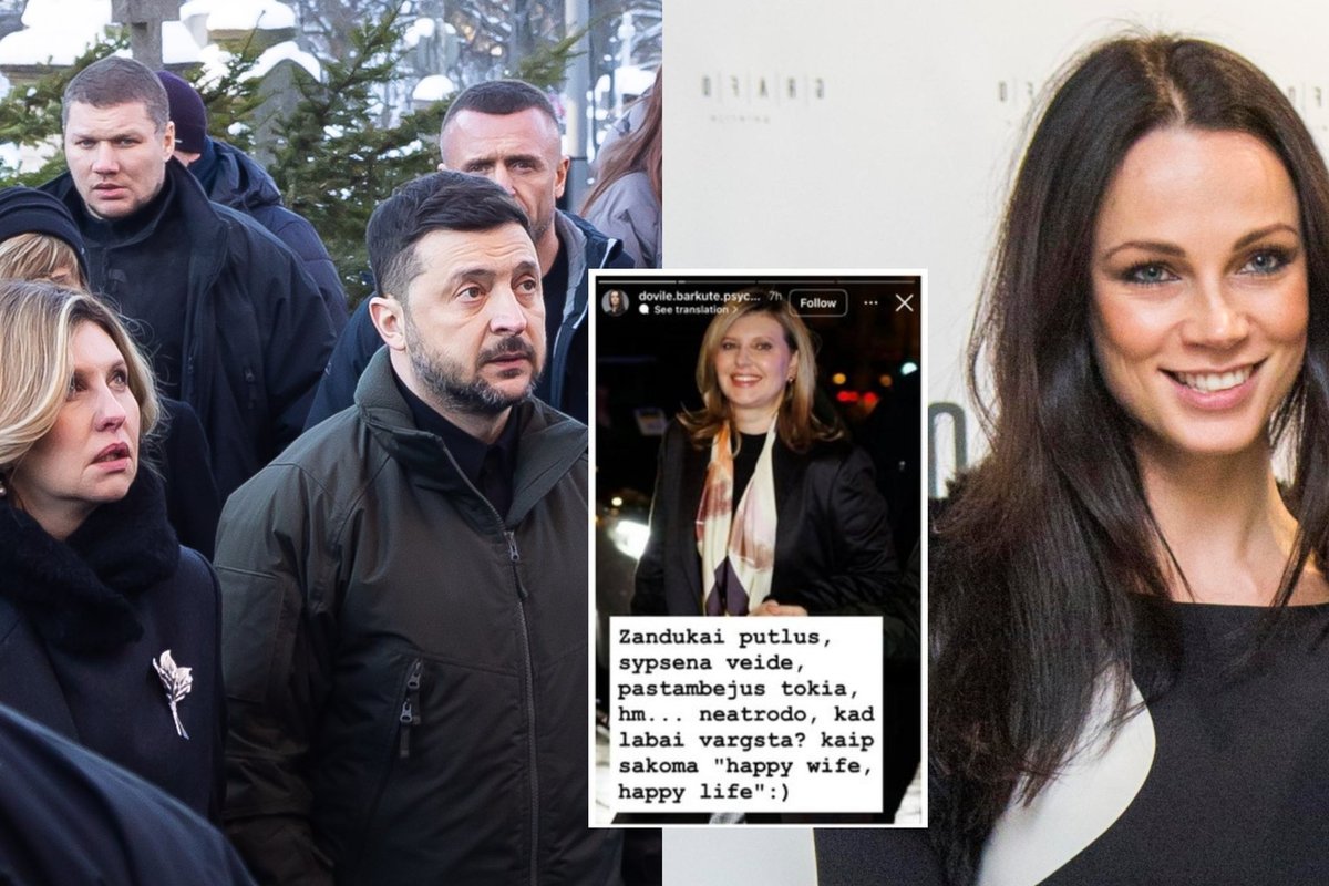 Su Žiemeliu poruojamos Dovilės specialybė – iš arti: sureagavo psichiatrų asociacija