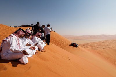 Dakaro ralio žiūrovai Saudo Arabijoje