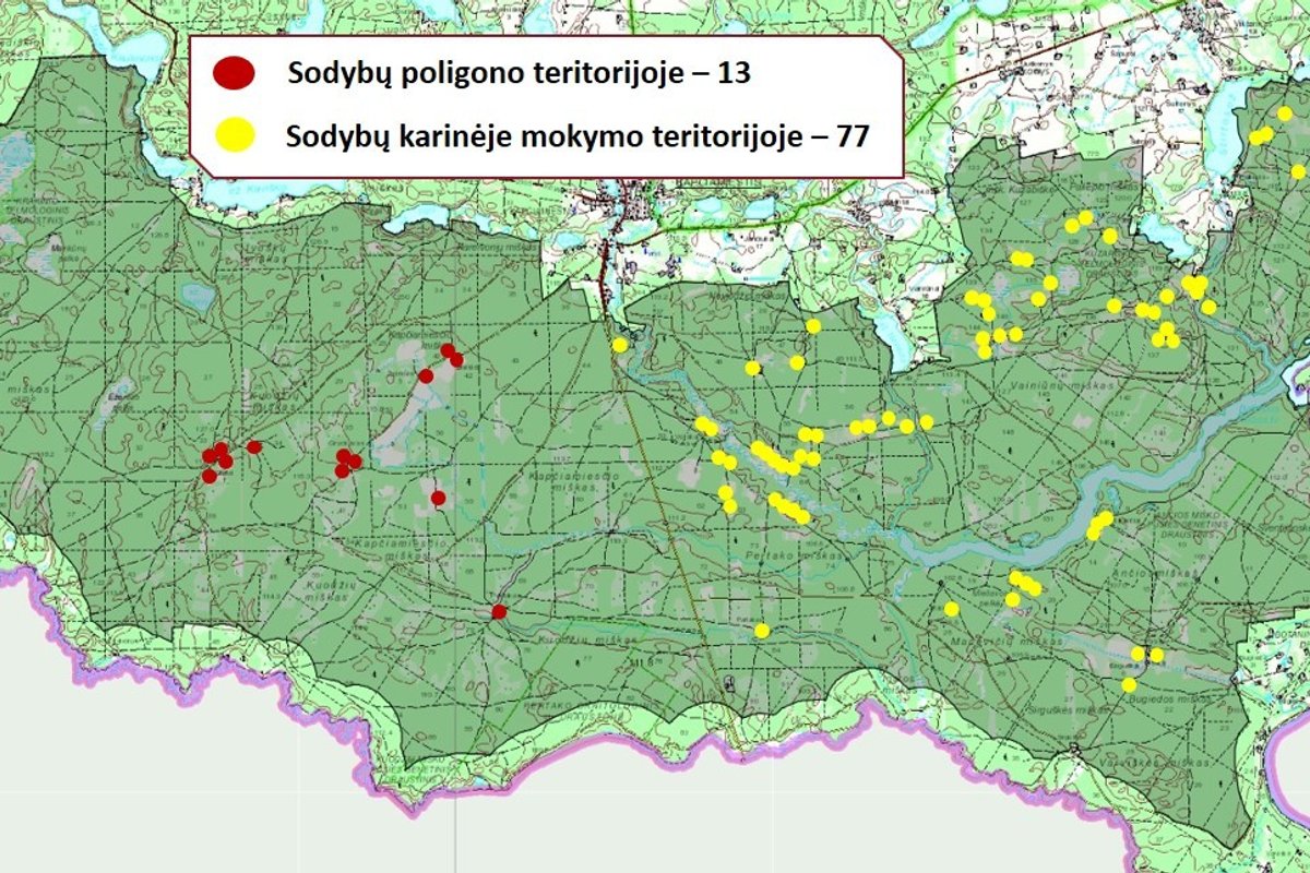 Analizė: viešajame diskurse dėl Kapčiamiesčio poligono pastebima rusiškų manipuliacijų