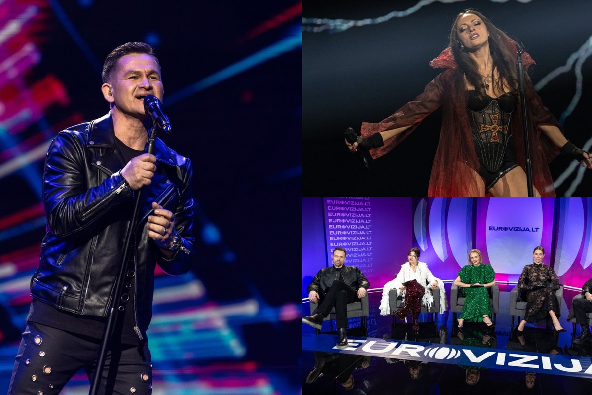 Nufilmuota pirmoji nacionalinės „Eurovizijos“ atrankos laida: laukia įspūdingi pasirodymai