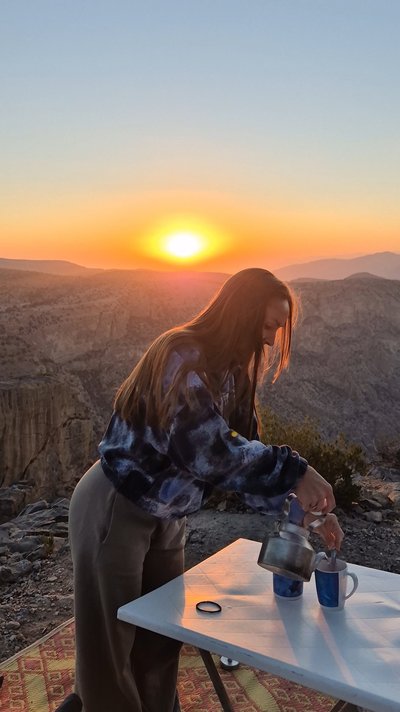 Giedrė ir Žilvinas Luniai keliavo Omane