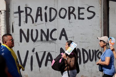 VENEZUELA USA PROTEST