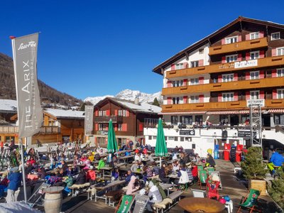 Kavinė prie slidinėjimo trasų