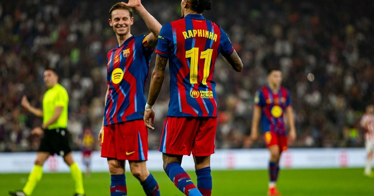 „Barcelona“ įspūdingu puolimu nušlavė „Athletic“ ir pateko į Supertaurės finalą