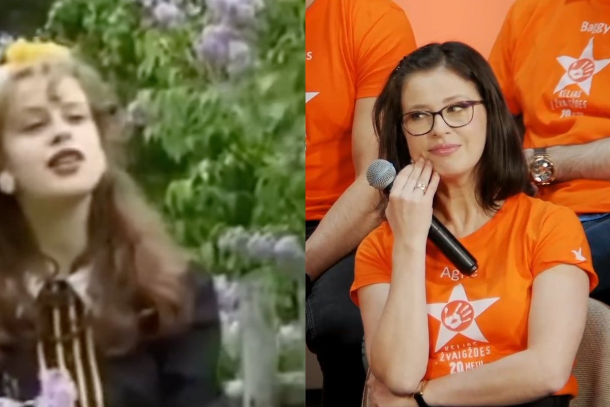 Plinta įrašas iš Agnės Petravičienės praeities: filmavosi išgyvendama jautriausią etapą gyvenime