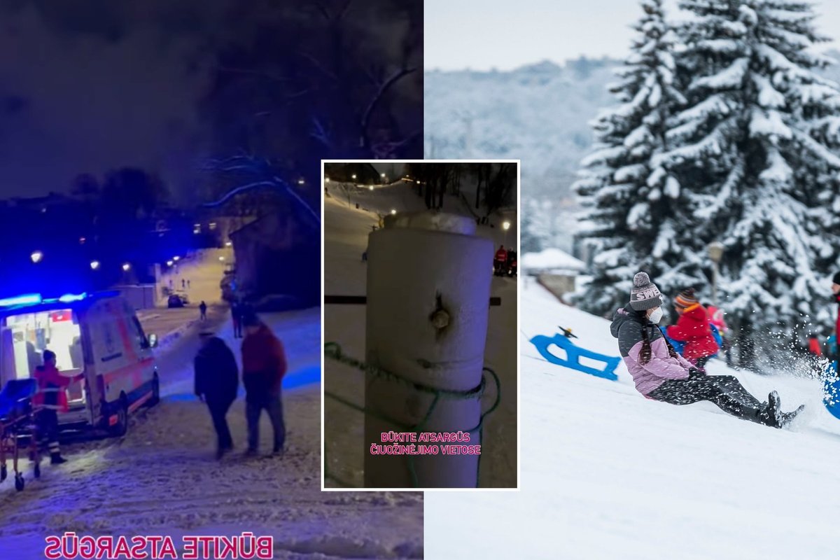 Po nelaimių virtinės populiarioje čiuožinėjimo vietoje Vilniuje – savivaldybės veiksmai ir prašymas