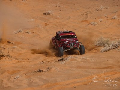 Izoton Sport komandos ekipažas Mindaugas Sidabras ir Ernestas Česokas