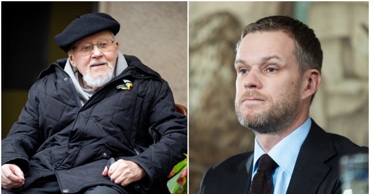 Iš Vytauto Landsbergio – ypatingas gestas anūkui Gabrieliui Landsbergiui