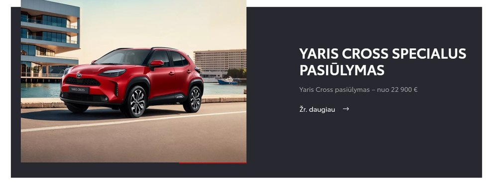 „Toyota Yaris Cross“