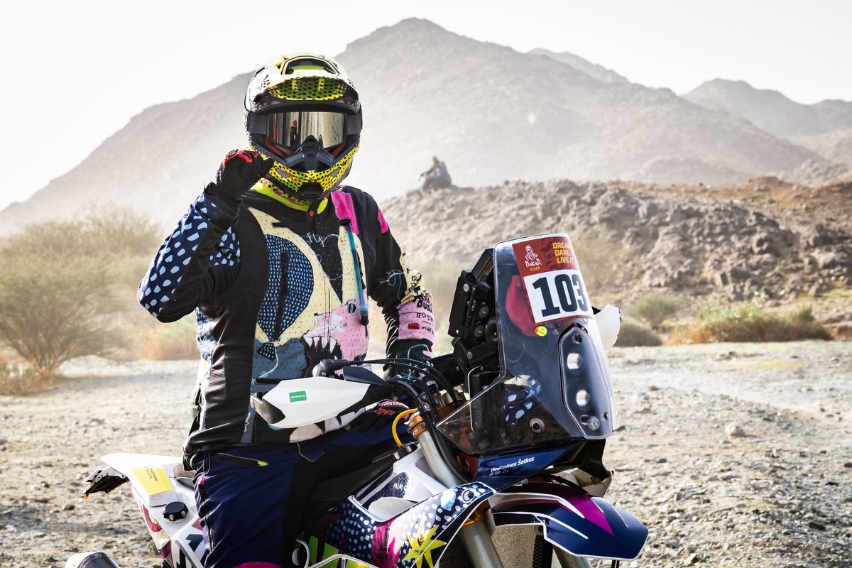 Antroji maratono diena Dakare: startuoja pirmieji lietuviai