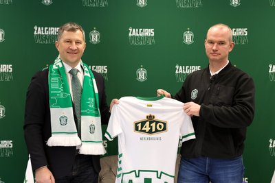 Vilniaus FB „Žalgiris“ vienu iš pagrindinių partneriu tampa „Volfas Engelman“