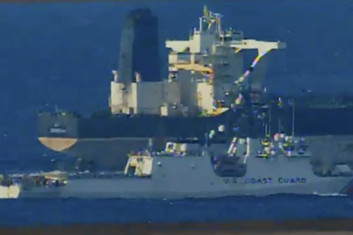 Paaiškėjo, kam priklauso JAV perimtas tanklaivis „Marinera“