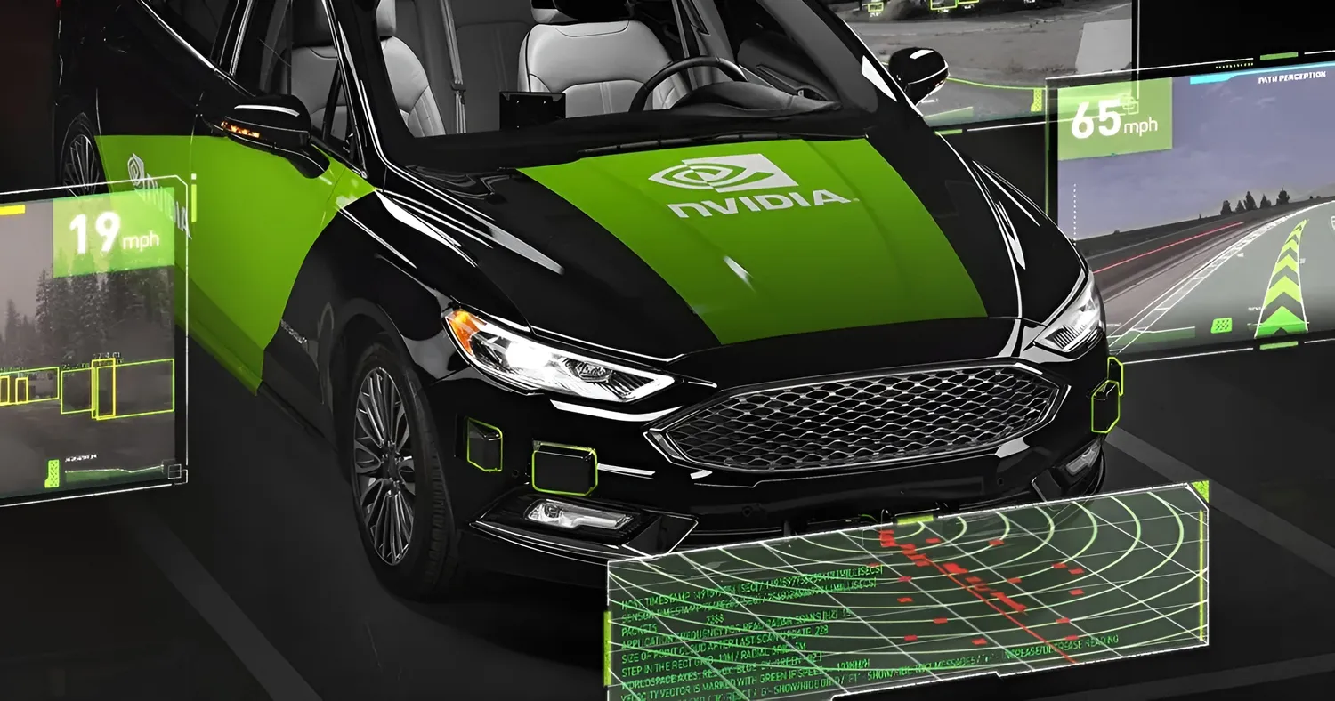 Automobiliai kurie matys patys / Nvidia nuotr.