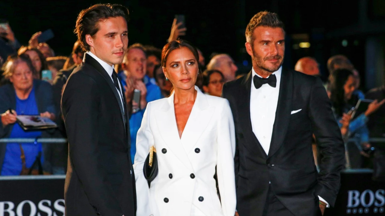 D. Beckhamo vyresnėlis muša baudinį šeimos prekių ženklui