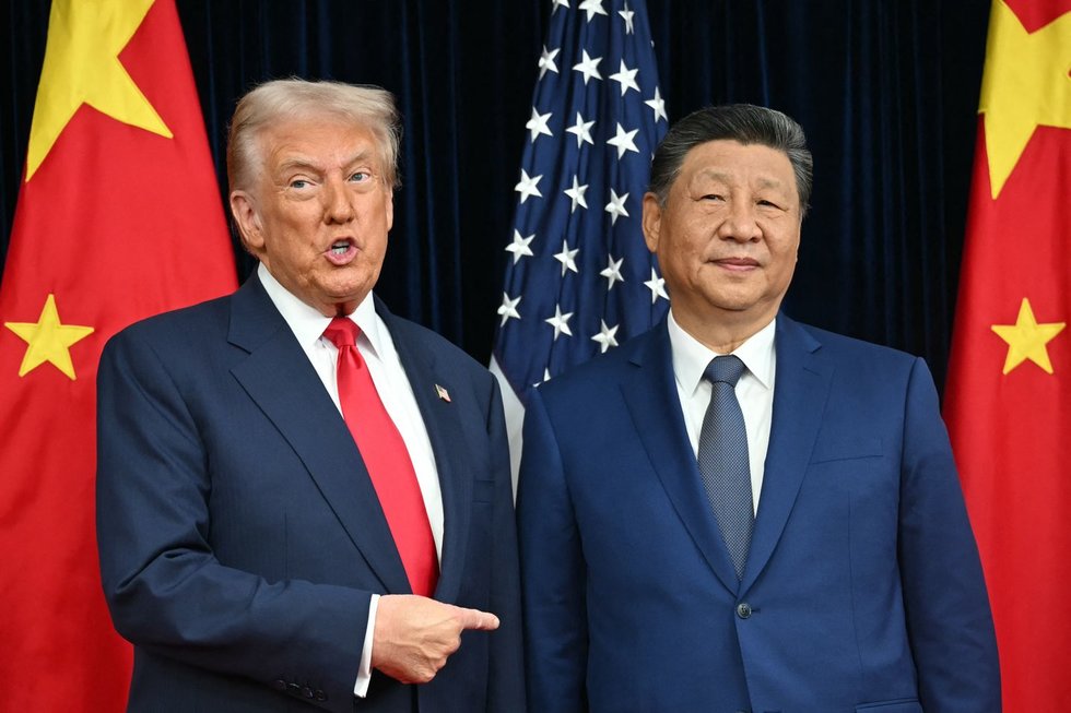 Donaldas Trumpas, Xi Jinpingas (nuotr. SCANPIX)