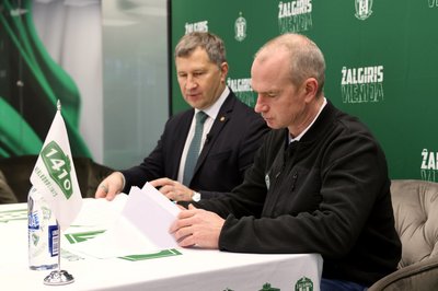 Vilniaus FB „Žalgiris“ vienu iš pagrindinių partneriu tampa „Volfas Engelman“