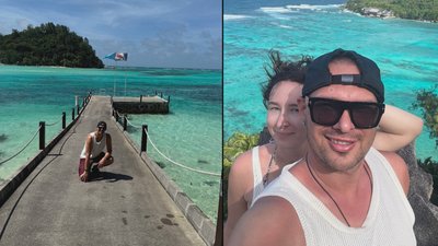 Algimantas Minalga-Soliaris su žmona