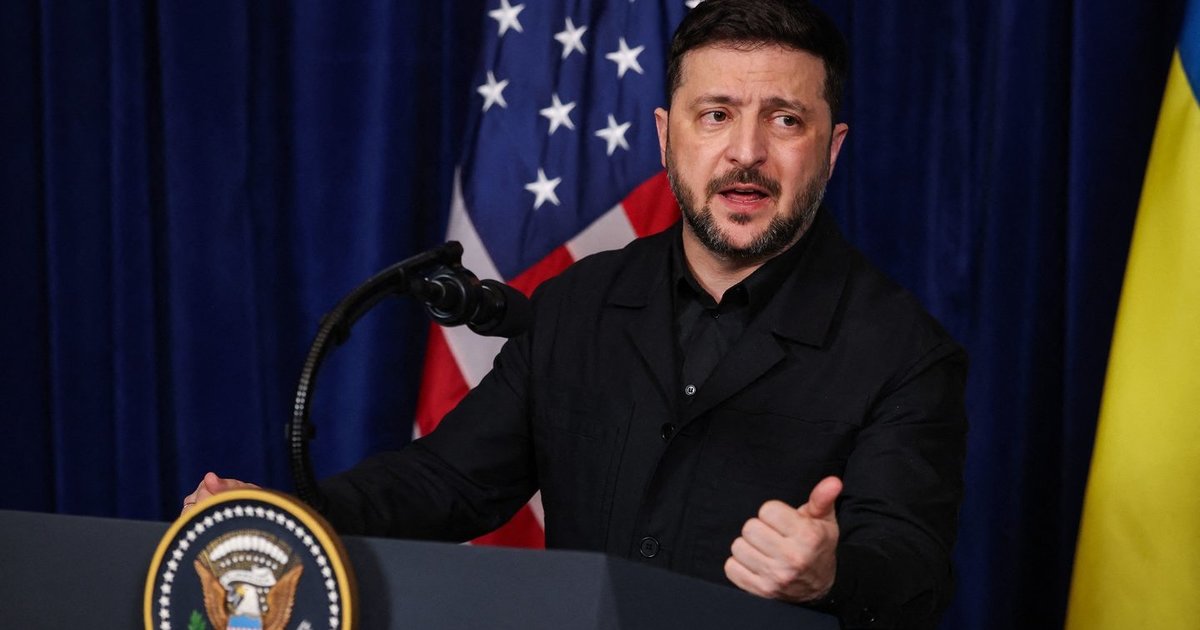 Karas Ukrainoje. Zelenskis: niekas aiškiai neatsako, kas bus, jei rusai vėl užpuls
