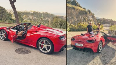 Algimantas Minalga-Soliaris su žmona