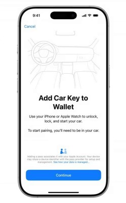 „Toyota“ turi gerų naujienų „Apple“ įrenginių turėtojams, galėsite naudotis skaitmeniniais raktais