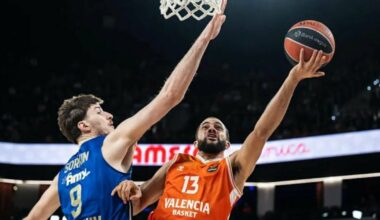 Lemiamo ketvirčio metu spurtavusi „Valencia“ palaužė „Maccabi“ komandą