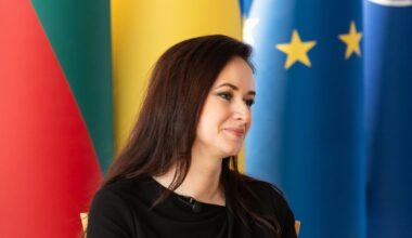 Ruginienė pasisakė apie planuojamą Cichanouskajos išvykimą