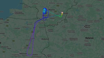 Lėktuvas skrido į Dubajų, bet nepasiekė tikslo