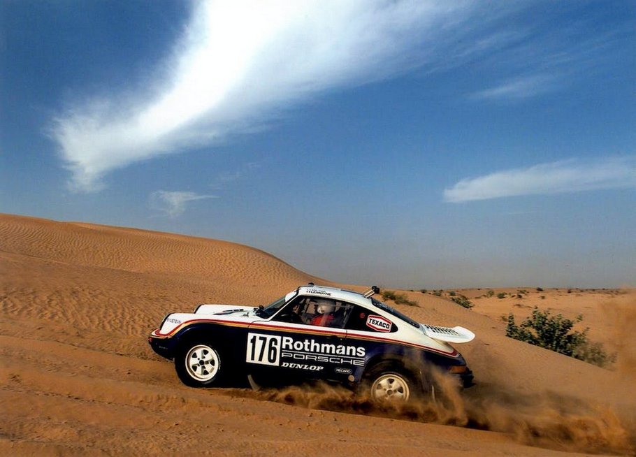 1984-ųjų Dakaro ralį laimėjusi „Porsche 911 Dakar“ (nuotr. gamintojo)