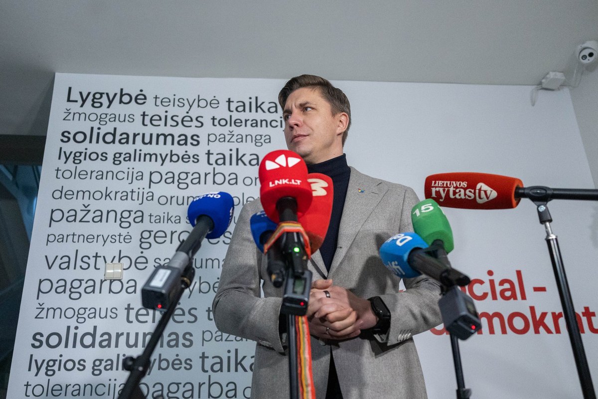 LSDP lyderis Sinkevičius prabilo apie frakcijos skilimą