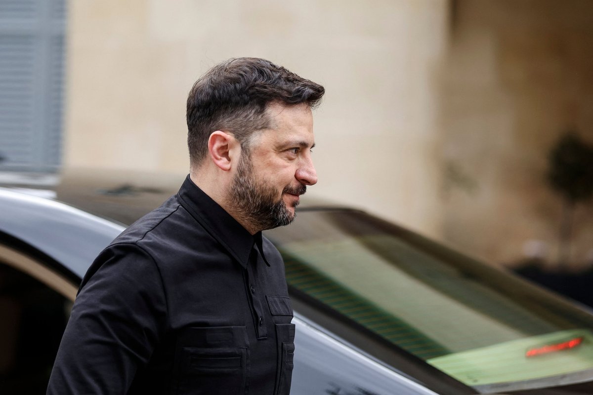 Zelenskis atvyko į Kiprą - Delfi