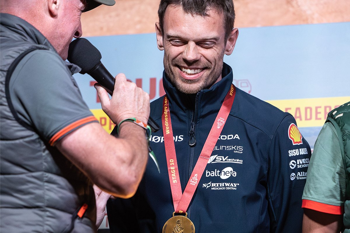 Pirmą kartą gyvenime už tokį pasiekimą – Žalos kaklą papuošė simbolinis aukso spalvos medalis