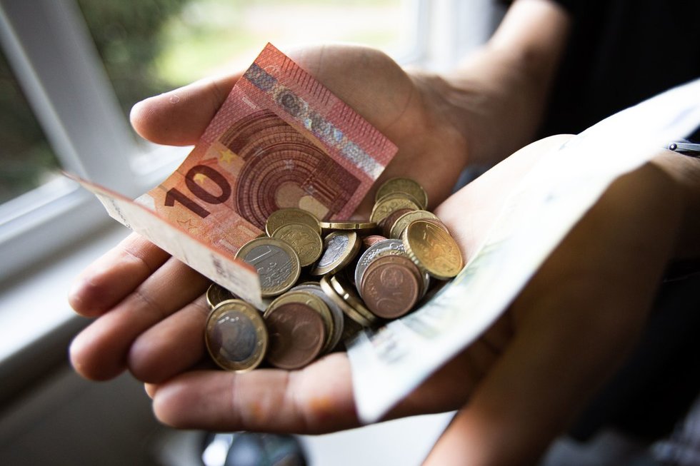 Pinigai (nuotr. Fotodiena/Justino Auškelio)