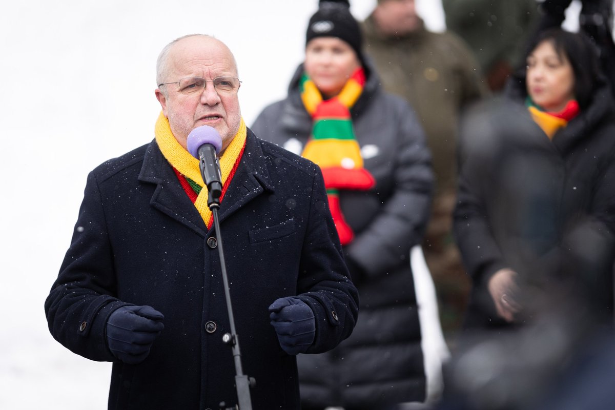 Olekas: sausio 13-oji buvo dar vienas įrodymas, kad laisvė nėra duotybė