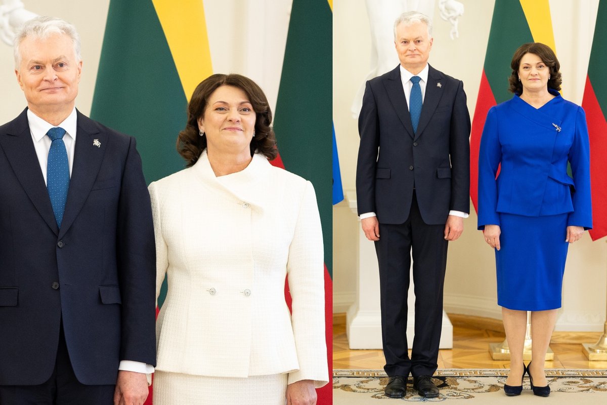 Komentatoriams pro akis neprasprūdo Dianos Nausėdienės apranga: per trumpą laiką – du skirtingi kostiumėliai