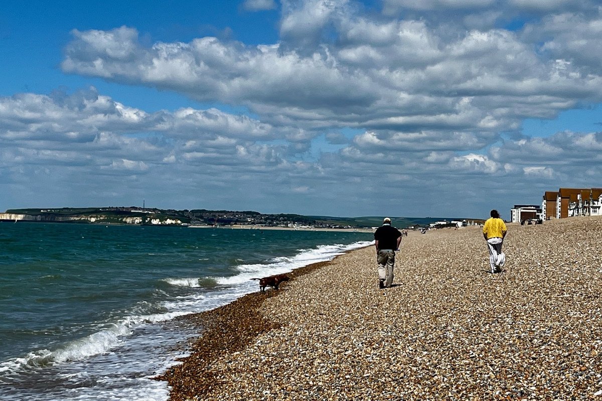 Anglijos paplūdimį nuklojo gruzdintos bulvytės ir svogūnai