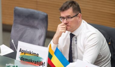 Kasčiūnas apie pažeistus kabelius Baltijos jūroje